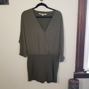 Olive Dolman Sleeve Romper